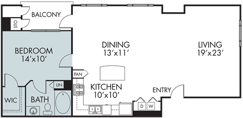 Costa Almadena Apartments A1 Floor Plan